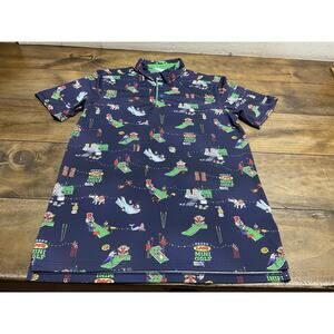 RSVLTS Happy Gilmore Breakfastballs "You're Gonna Die, Clown Polo Size XS